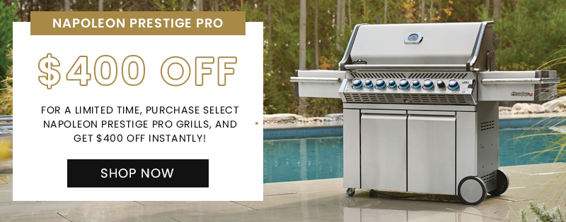 Home Page Banner Secondary Banner Napoleon Prestige Pro Swaped Out Text | BBQGrills.com