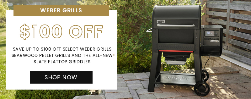 Home Page Banner Secondary Banner Weber Grills Searwood and Slate Flattop Griddles Swaped Out Text | BBQGrills.com