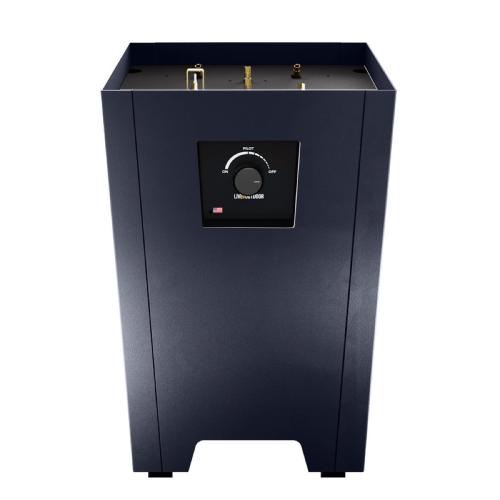 Warming Trends FireStorm Series I 12 Inch Square Powder Coated Steel 65000 BTU Portable Propane Fire Pit with Carry Bag   Blue