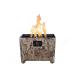Warming Trends FireStorm Series III 24 Inch Rectangular Powder Coated Steel 65000 BTU Portable Propane Fire Pit with Carry Bag   Realtree Timber