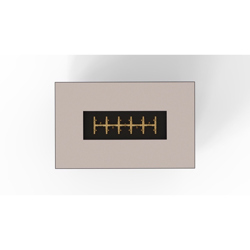 Warming Trends AON 48 Inch Rectangular Powder Coated Steel 170000 BTU Propane Fire Pit Table with Push Button Spark Ignition   Sand Pebble