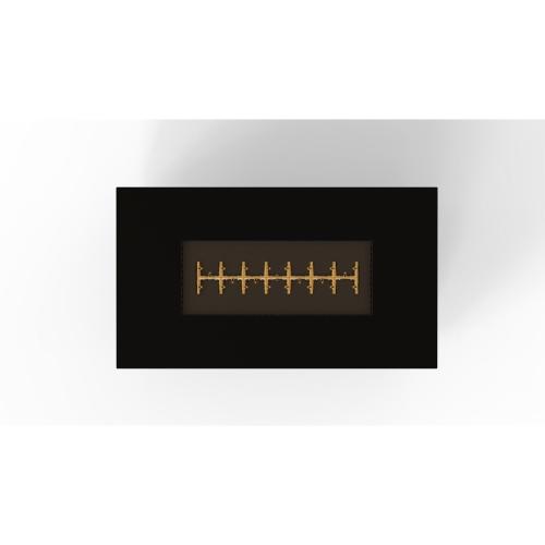 Warming Trends AON 60 Inch Rectangular Powder Coated Steel 230000 BTU Propane Fire Pit Table with Push Button Spark Ignition   Black