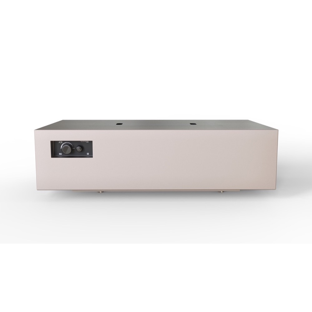 Warming Trends AON 60 Inch Rectangular Powder Coated Steel 230000 BTU Propane Fire Pit Table with Push Button Spark Ignition   Sand Pebble