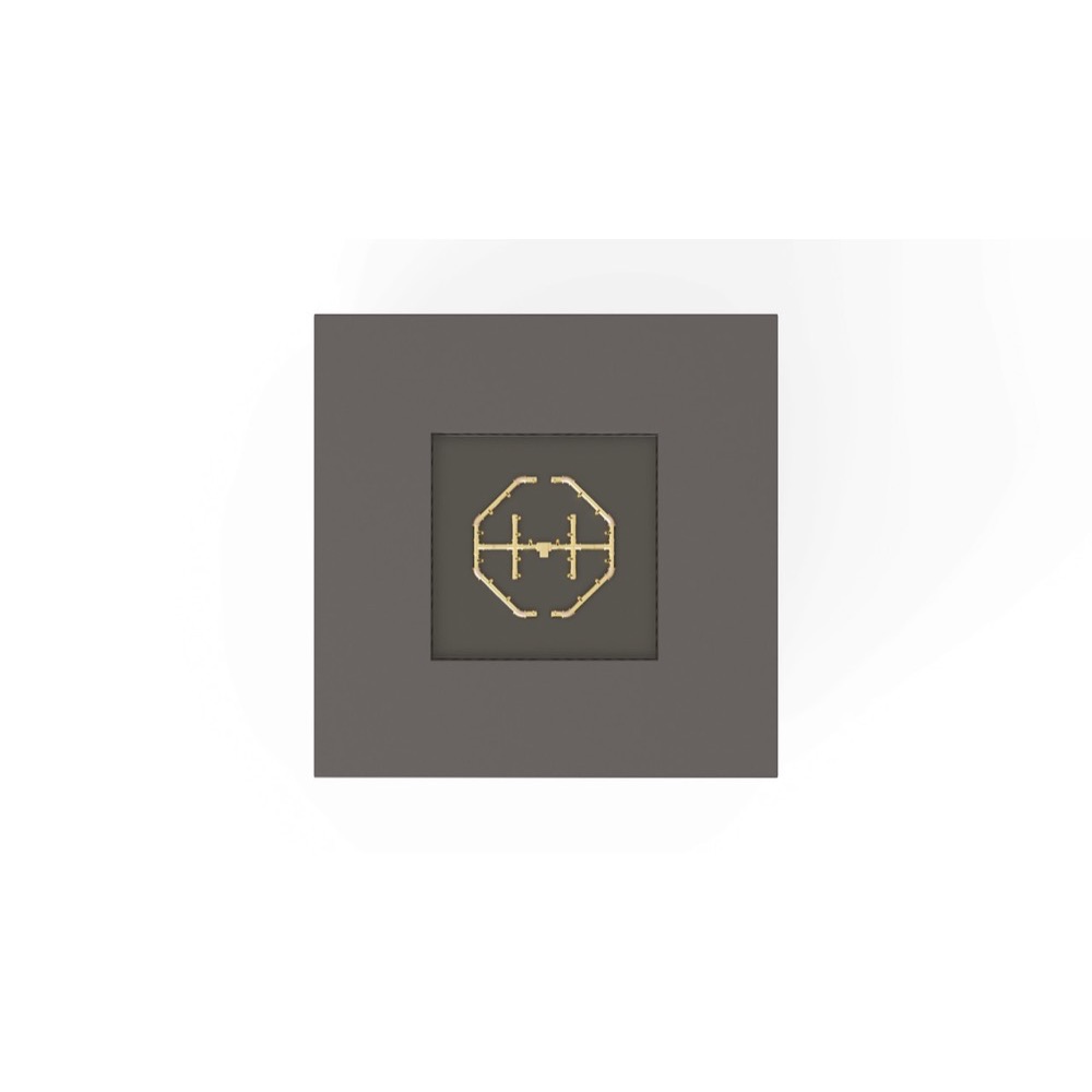 Warming Trends AON 56 Inch Square Powder Coated Steel 280000 BTU Propane Fire Pit Table with Push Button Spark Ignition   Charcoal