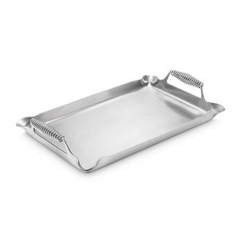 Crown Verity 21 X 14 Inch Stainless Steel Griddle Plate with Handles350