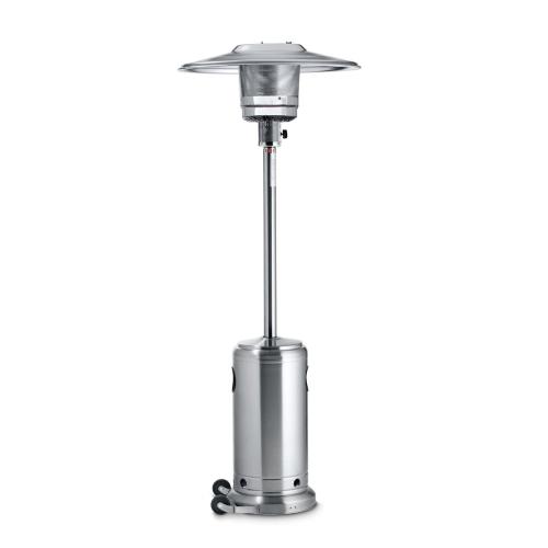 Crown Verity 45000 BTU Stainless Steel Propane Gas Portable Patio Heater