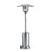Crown Verity 45000 BTU Stainless Steel Propane Gas Portable Patio Heater