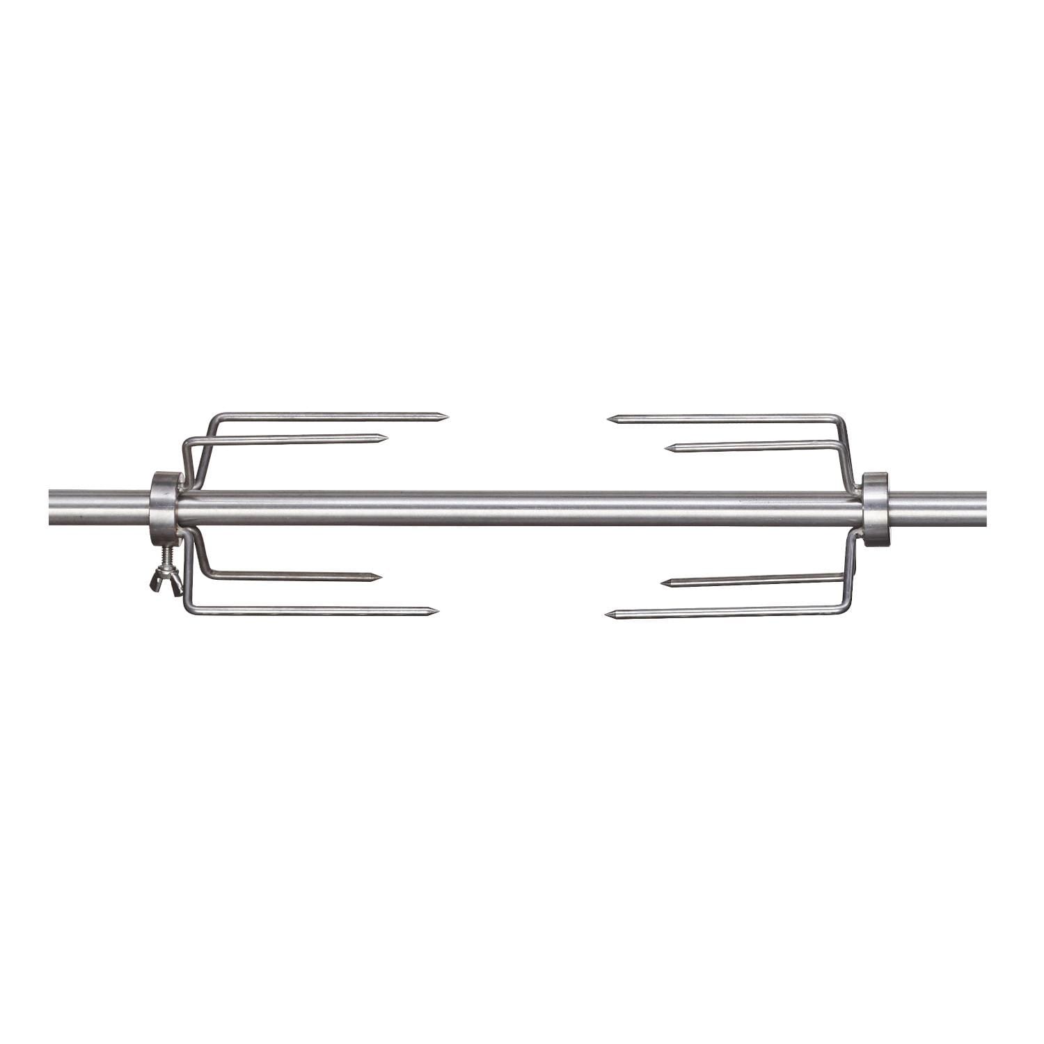 Crown Verity 8 Inch Rotisserie Fork Set for All Crown Verity Rotisserie Kits