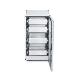Crown Verity Infinite Series 18 Inch Stainless Steel Cabinet Module with Four Drawers250