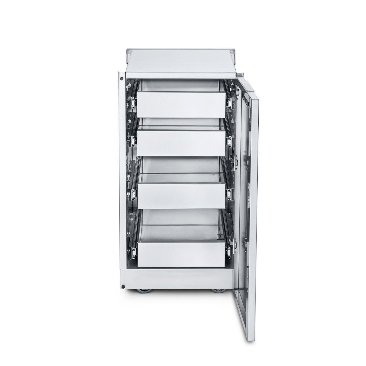 Crown Verity Infinite Series 18 Inch Stainless Steel Cabinet Module with Four Drawers