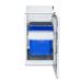 Crown Verity Infinite Series 18 Inch Stainless Steel Cabinet Module with Garbage Bin Holder