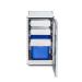 Crown Verity Infinite Series 18 Inch Stainless Steel Cabinet Module with Garbage Bin Holder  and  Two Drawers