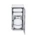 Crown Verity Infinite Series 18 Inch Stainless Steel Cabinet Module with Propane Tank Holder  and  Two Drawers