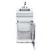 Crown Verity Infinite Series 18 Inch Stainless Steel Cabinet Module with Sink