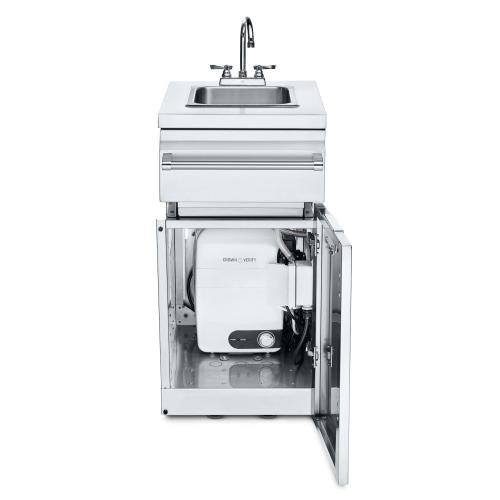 Crown Verity Infinite Series 18 Inch Stainless Steel Cabinet Module with Sink  and  Water Heater