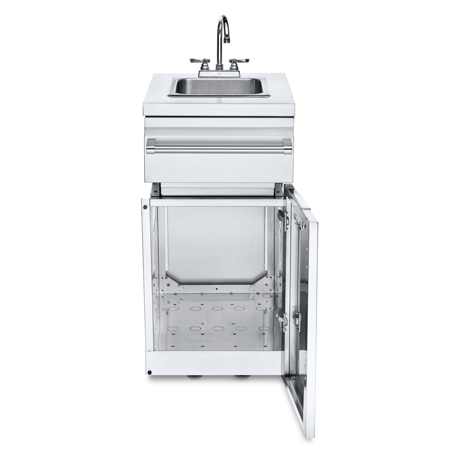 Crown Verity Infinite Series 18 Inch Stainless Steel Cabinet Module with Sink