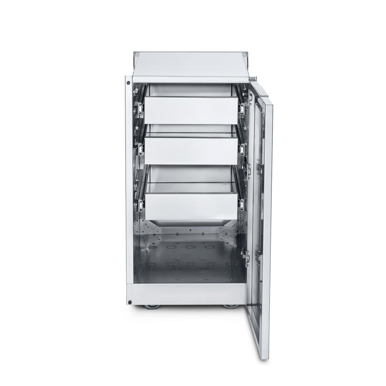 Crown Verity Infinite Series 18 Inch Stainless Steel Cabinet Module with Three Drawers