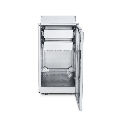 Crown Verity Infinite Series 18 Inch Stainless Steel Cabinet Module with Two Drawers