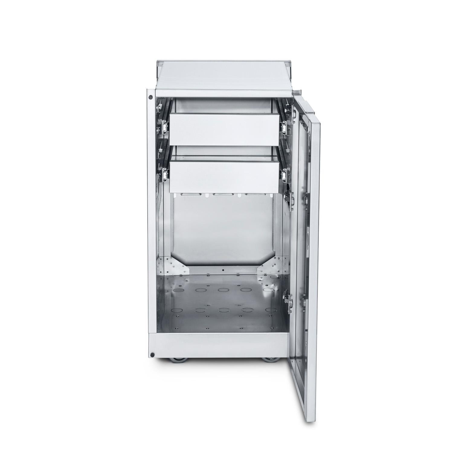 Crown Verity Infinite Series 18 Inch Stainless Steel Cabinet Module with Two Drawers