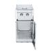 Crown Verity Infinite Series 18 Inch Stainless Steel Freestanding Cabinet Module with Natural Gas Double Side Burner