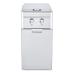 Crown Verity Infinite Series 18 Inch Stainless Steel Freestanding Cabinet Module with Propane Gas Double Side Burner Light Package  and  Garbage Bin Holder   Bulk Propane Tank