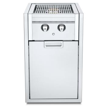 Crown Verity Infinite Series 21 Inch Enclosed Cabinet Storage with Gas Double Side Burner350