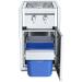 Crown Verity Infinite Series 21 Inch Enclosed Cabinet Storage with Natural Gas Double Side Burner Double Trash Bin Storage and LED Lighting
