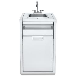 Crown Verity Infinite Series 21 Inch Enclosed Cabinet Storage with Sink250