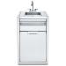 Crown Verity Infinite Series 21 Inch Enclosed Cabinet Storage with Sink and Water Heater