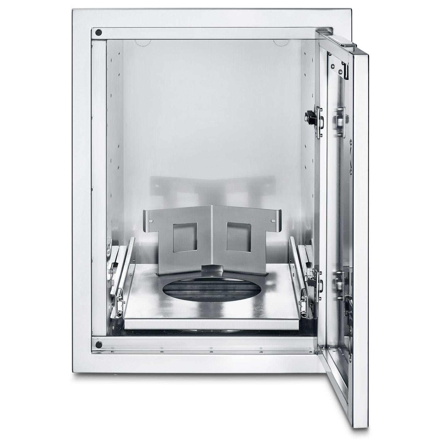 Crown Verity Infinite Series 21 Inch Large Enclosed Cabinet Storage with Propane Tank Holder