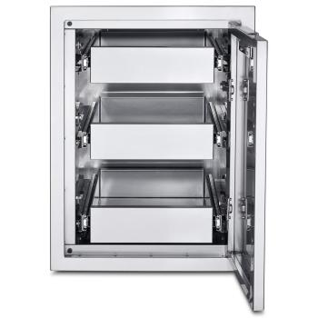 Crown Verity Infinite Series 21 Inch Large Enclosed Cabinet Storage with Triple Storage Drawers350