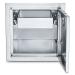 Crown Verity Infinite Series 21 Inch Small Enclosed Cabinet Storage with Single Storage Drawer