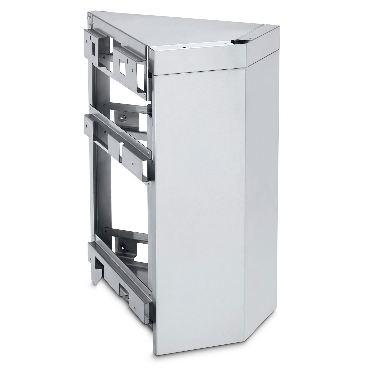Crown Verity Infinite Series 21 Inch Stainless Steel 45 Degree Corner Cabinet