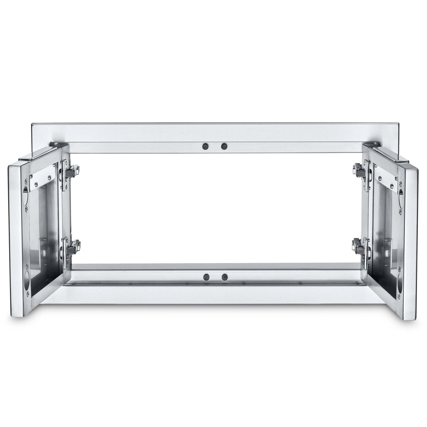 Crown Verity Infinite Series 24 Inch Stainless Steel Double Access Doors
