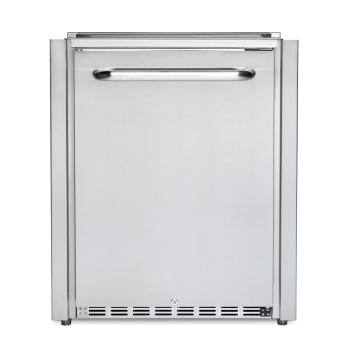 Crown Verity Infinite Series 24 Inch Stainless Steel Outdoor Refrigerator with Cabinet Module350