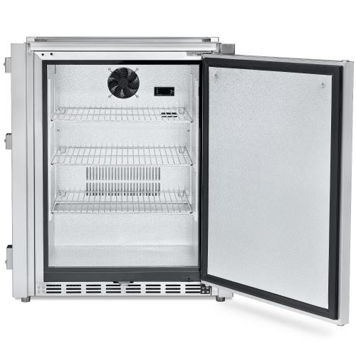 Crown Verity Infinite Series 24 Inch Stainless Steel Outdoor Refrigerator with Cabinet Module