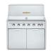 Crown Verity Infinite Series 42 Inch 6 Burner Modular Freestanding Propane Gas Grill   Bulk Propane Tank