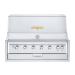 Crown Verity Infinite Series 42 Inch 6 Burner Stainless Steel Built In Propane Gas Grill with Light Package