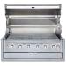 Crown Verity Infinite Series 42 Inch 6 Burner Stainless Steel Built In Propane Gas Grill with Light Package