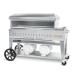 Crown Verity Professional Club Series 48 Inch Stainless Steel Freestanding Propane Gas Pizza Oven with Horizontal Tank Storage75