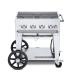 Crown Verity Professional Mobile Series 30 Inch 4 Burner Stainless Steel Freestanding Natural Gas Grill