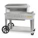 Crown Verity Professional Mobile Series 36 Inch Stainless Steel Freestanding Propane Gas Pizza Oven