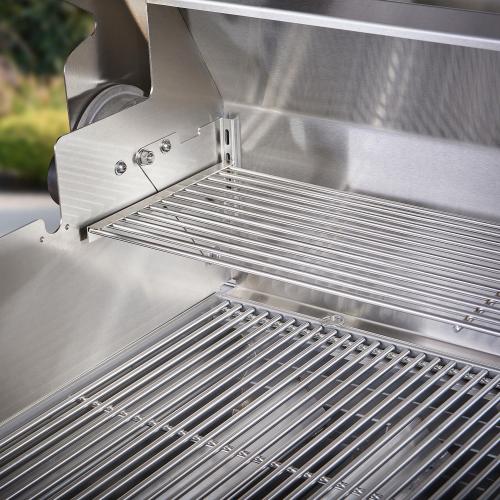 Crown Verity Professional Mobile Series 60 Inch 8 Burner Stainless Steel Freestanding Natural Gas Grill with Single Dome Package