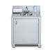 Crown Verity Stainless Steel Freestanding Cold Water Outdoor Portable Double Basin Handwashing Sink