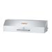 Crown Verity 60 Inch Stainless Steel Roll Dome Grill Hood with Thermometer for MCB 60 Grills