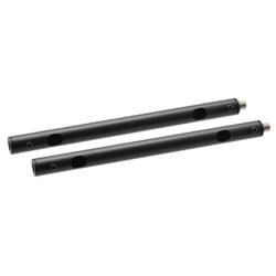 Heatstrip Black 12 Inch Extension Pole Accessory for Ceiling Mounted Patio Heaters Set of 2250
