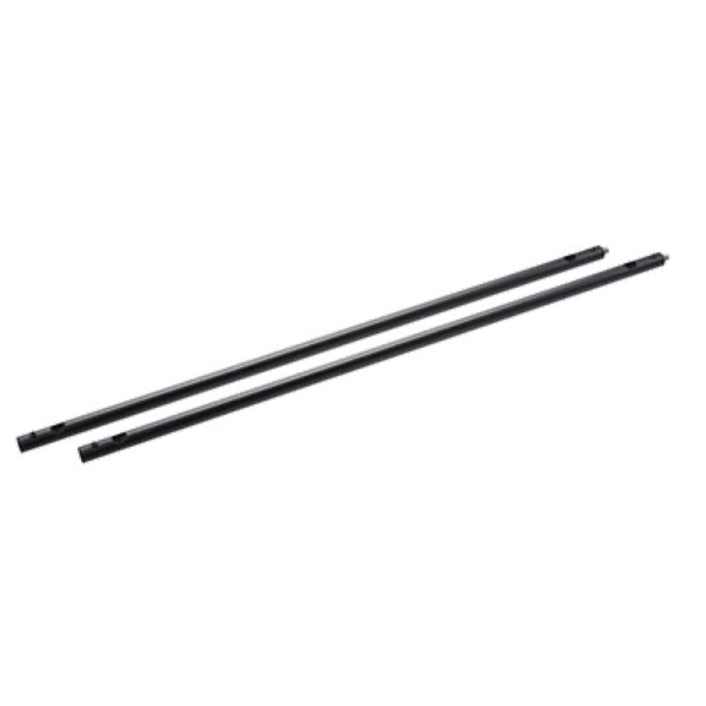 Heatstrip Black 36 Inch Extension Pole Accessory for Ceiling Mounted Patio Heaters   Set of 2