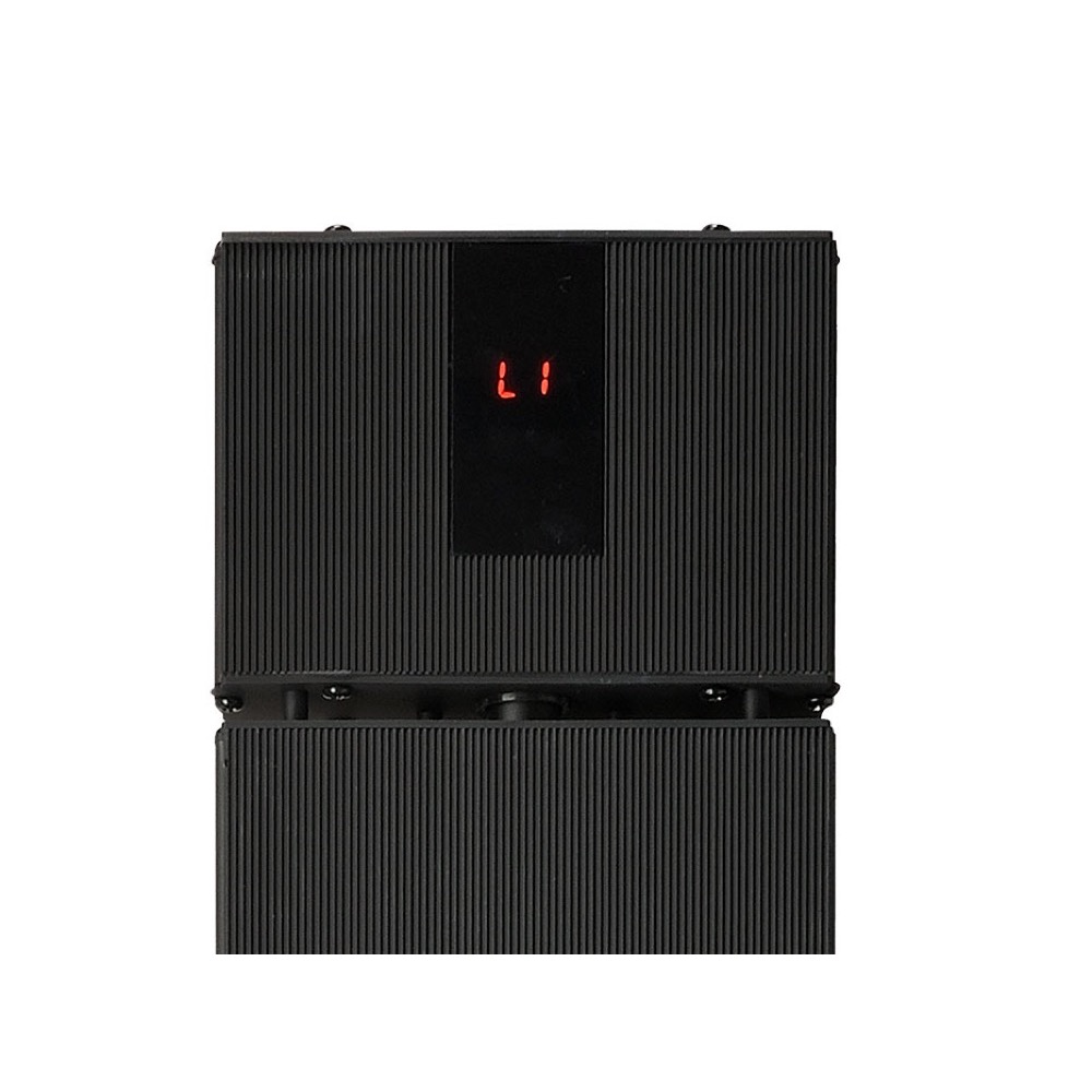 Heatstrip Classic 70 Inch 3200W Electric Infrared Patio Heater with Remote  and  App Control   240V   Black