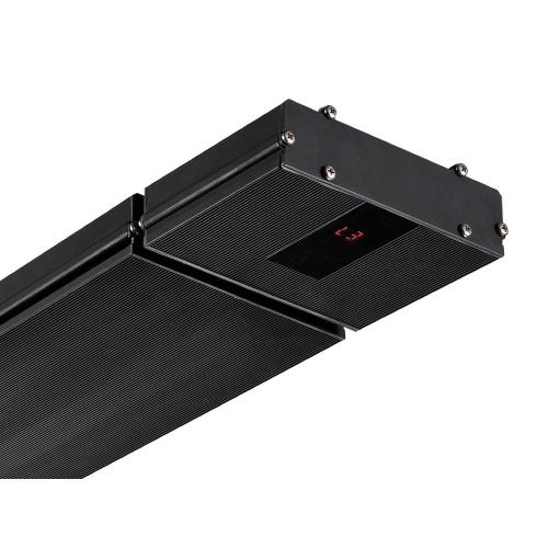 Heatstrip Classic 70 Inch 3200W Electric Infrared Patio Heater with Remote  and  App Control   240V   Black