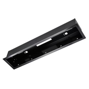 Heatstrip Flush Mount Kit for Enhance 2400W X THG2400BA Glass Front Heater Black Enclosure with Black Trim350